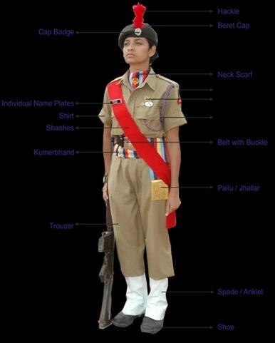 NCC Uniform, Sleeve Type : Half Sleeves