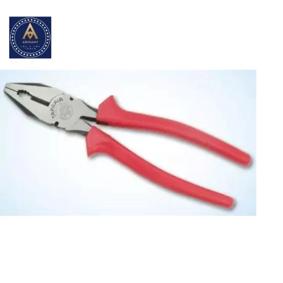 Red Mild Steel Taparia Combination Plier, for Cutting, Size 8x 3 inch