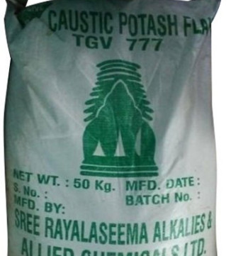 Caustic Potash Flakes, Packaging Size : 50 kg