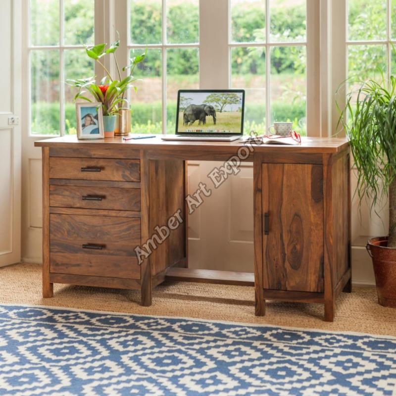 Solid Wood Study Table, For Home, School, College Etc. At Best Price In 