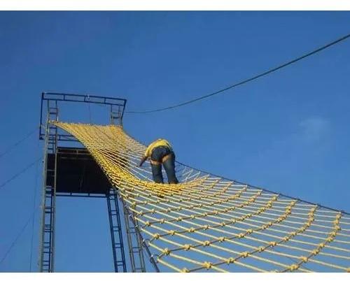 Nylon Net Climbing, Color : Yellow