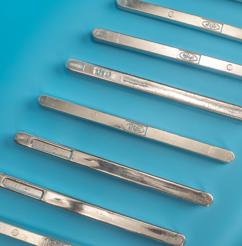 Polished Metal Soldering Bar, For Industrial, Color Silver at Best