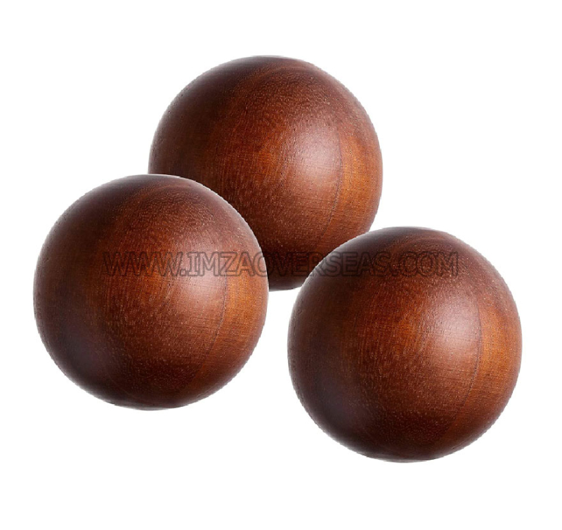 Round Polished Wooden Decorative Ball, For Gifting, Style : Modern At ...