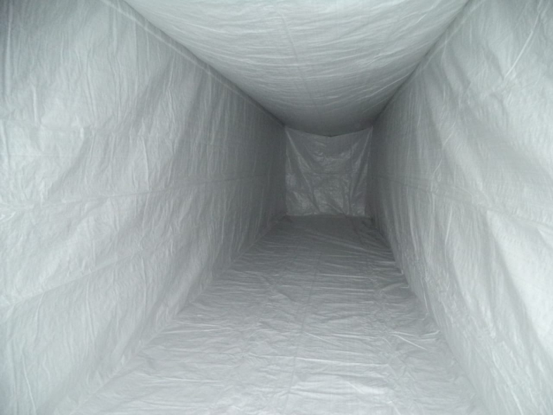 White HDPE PP Container Liners, for Bulk Exports, Feature Light