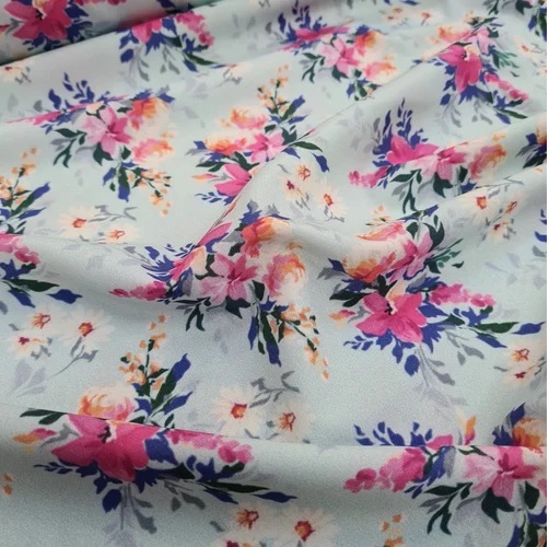 Multicolor Digital Printed Floral Design Fabric, Use: Garment at Rs  150/meter in Surat