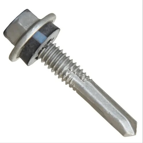 Hex Flange Head Self Drilling Screw, Size : 65mm