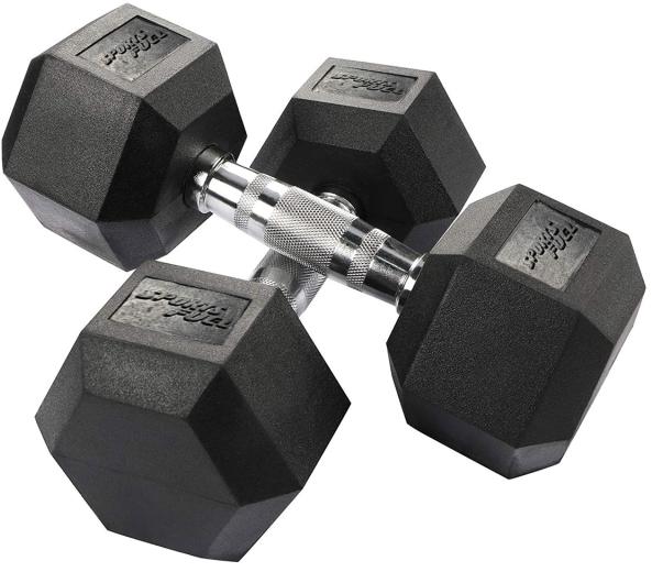 Black 2.5 kg to 30 kg Iron Hex Dumbbell, for Gym Use, Home, Style : Classic