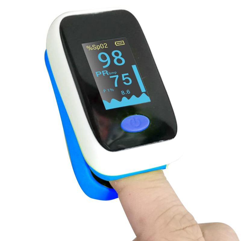 Battery Plastic PVC Pulse Oximeter, for Medical Use, Feature Accuracy