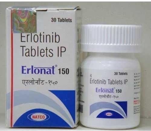 Solid Tablets Erlotinib Hcl 150 Mg, For Hospital, Personal, Packaging Type : Bottle