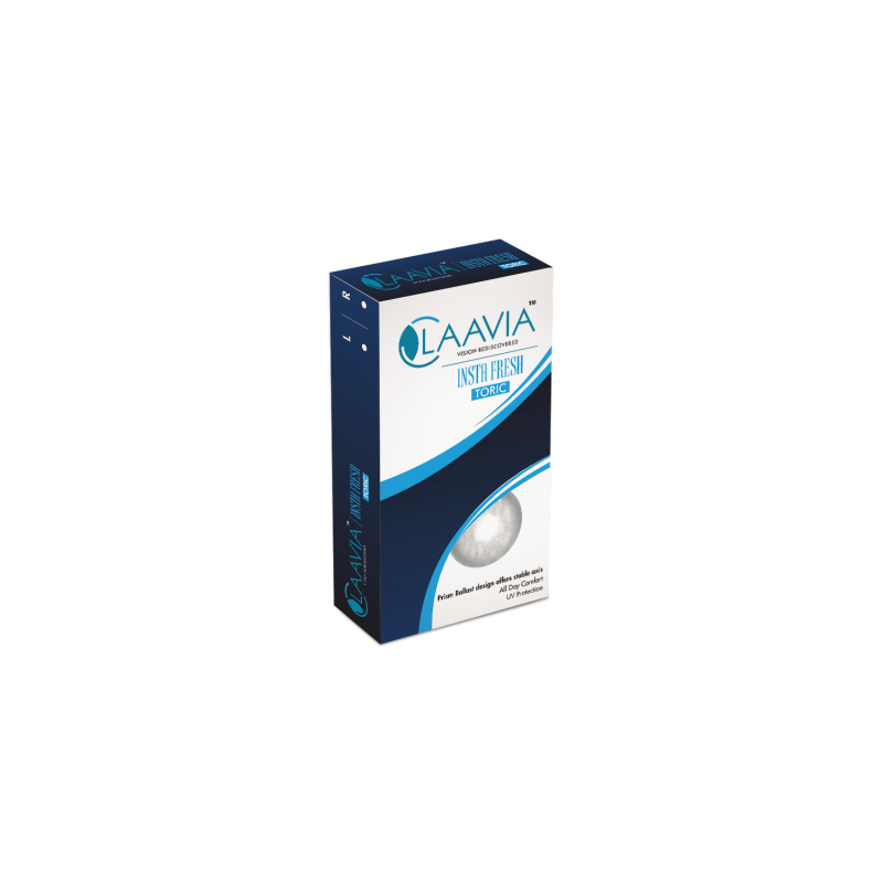 Claavia Insta Fresh Yearly Toric Contact Lens at Rs 3,150 / Pair in ...