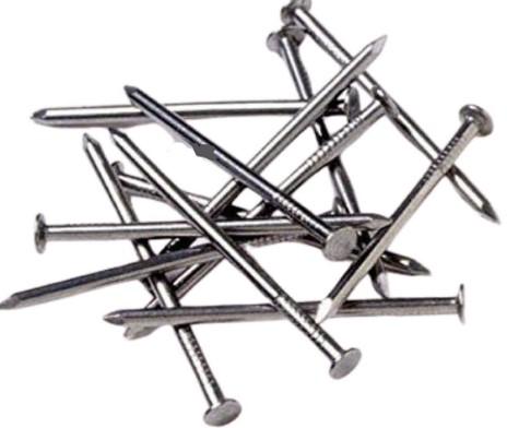Grey Iron Ms Wire Nails, for Fencing Gabion, Stranded Conductors