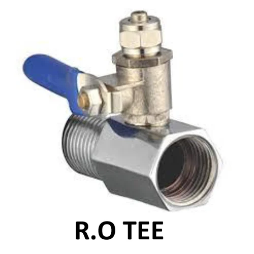 Golden Brass Ro Tee Valve at Rs 95 / Piece in Nashik Maharashtra