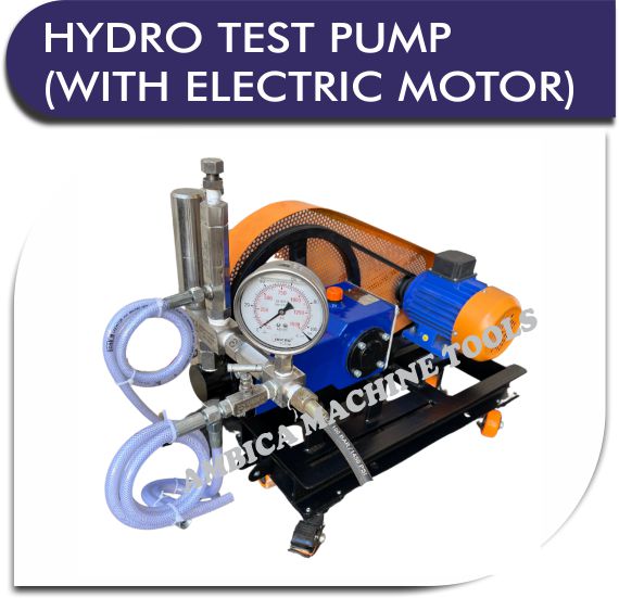 1000 KG Stainless Steel Electric Hydro Test Pump Motor, Certification : ISO 9001:2008