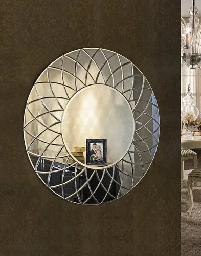 Saint Gobain Rectangular Glass Designer Mirror