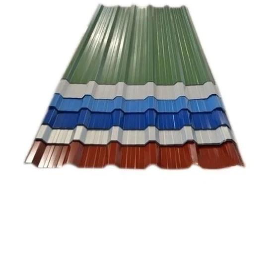 Tata Green Stainless Steel Corrugated Metal Sheet, Length 10 Ft at Rs