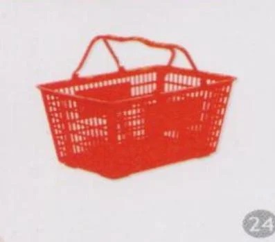 Red Plastic Basket, for Kitchen Use, Feature : Elegant design, High strength, Light weight
