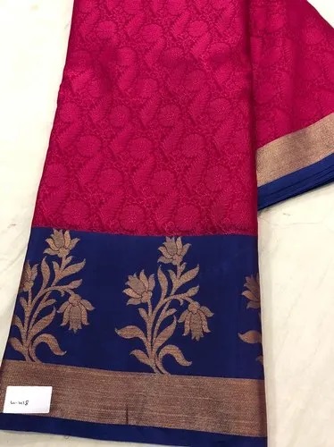 RAGINISRI SILKCOTTON Muslin Tanchui Sarees, Color : ALL