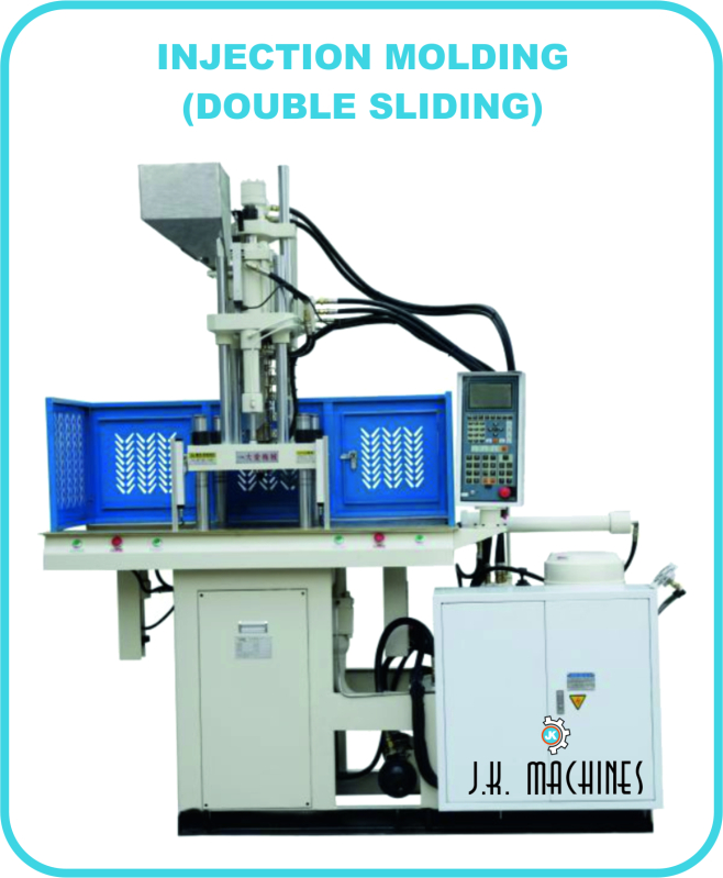Double Slide Vertical Injection Molding Machine at Best Price in Delhi
