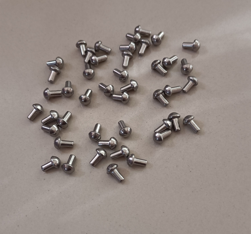 Bright SS Rivets, for Industrial Use, Internal Locking, Grade SS304