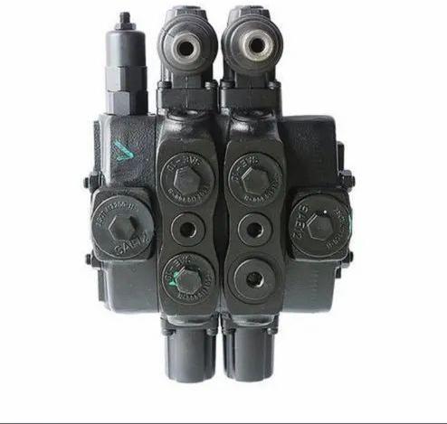 Black 2 Spool Voltas Forklift Control Valve, Pressure : High Pressure