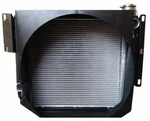 Aluminium Forklift Radiator Shroud, Color : Black