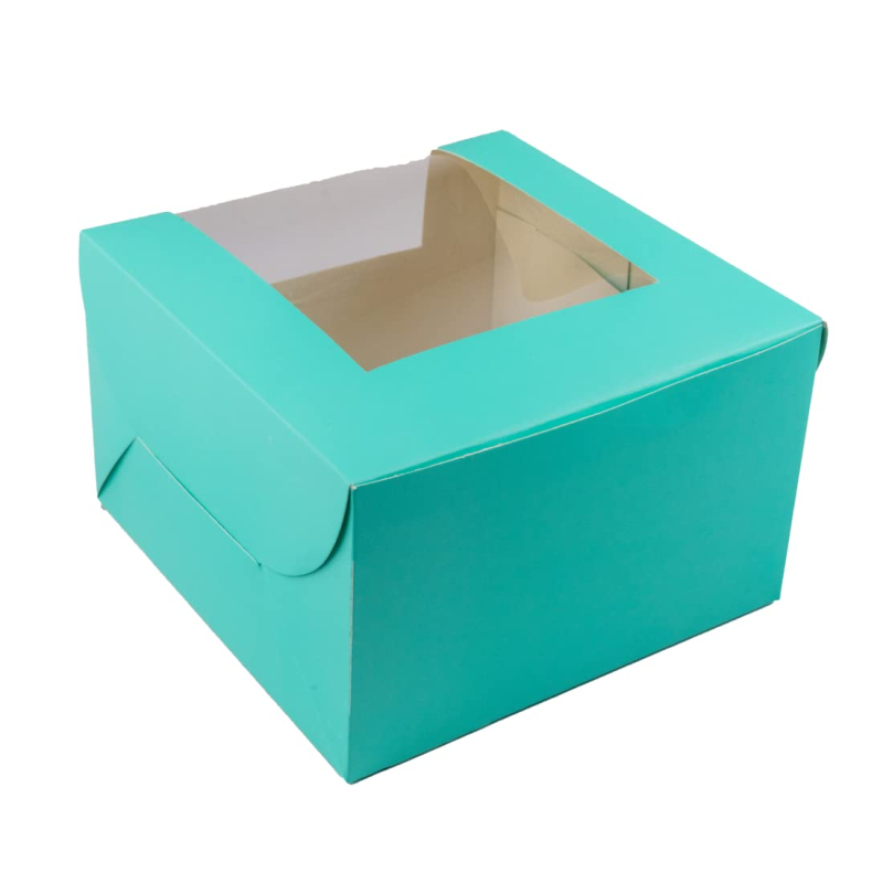 Multicolor Square Kraft Paper Cake Box, Size Multisize, Pattern