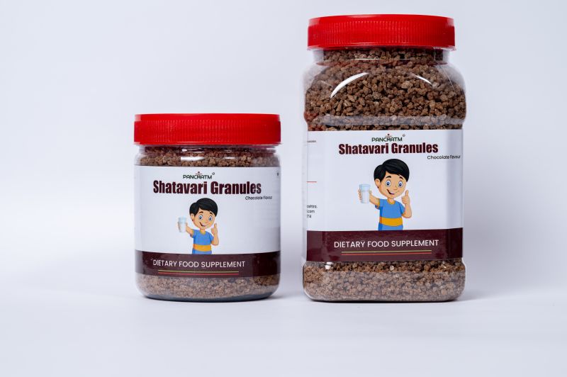 Brown Panchatm Organic Choclate Flavour Shatavari Granules, for Health Segment, Grade : Medicinal