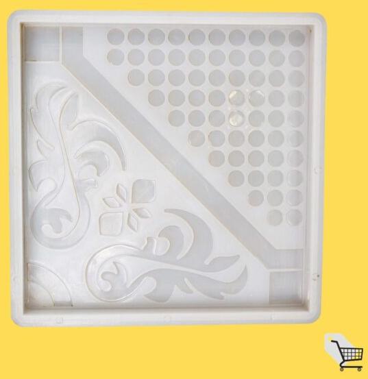 Ditto Fix Plain plastic pvc tiles moulds, Size : 120x120cm