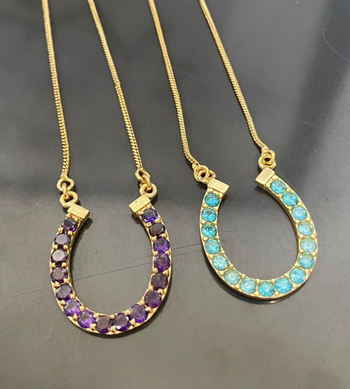 Color Zircon Necklace