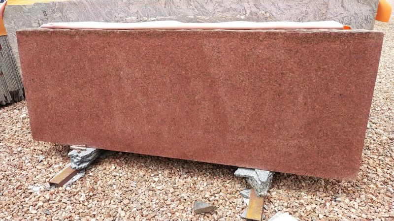 Polished K Red Granite Slab, Size : Multisizes