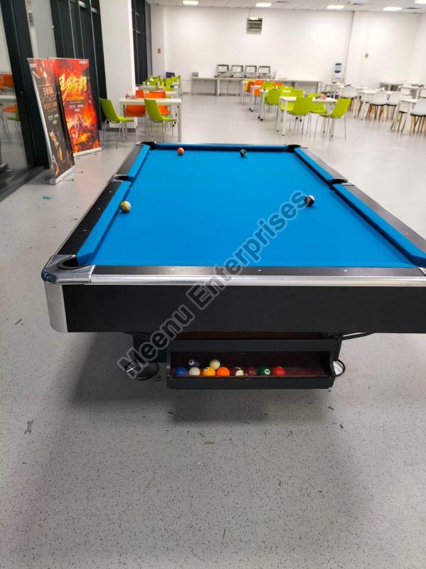 Rectangular Polished Natural Wooden Mebs0013 American Pool Table, For Sports Home