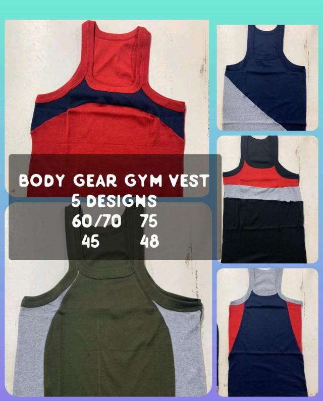 Rockers 5 Designs Gym Vest