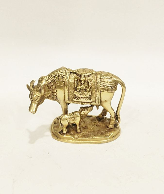 Brass Kamdhenu Cow