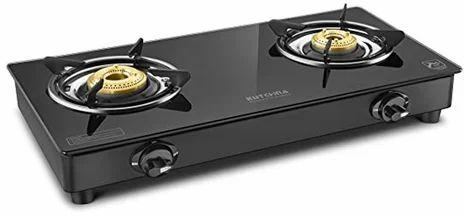 Black Kutchina Two Burner Gas Stove