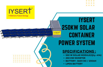 250 KW SOLAR CONTAINER POWER SYSTEM