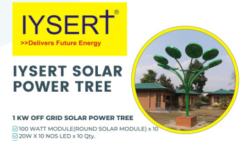 IYSERT 1 KW OFF GRID SOLAR POWER TREE