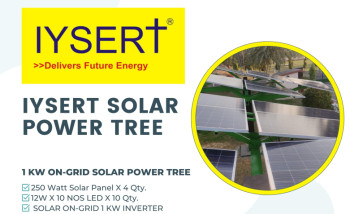 IYSERT 1 KW ON-GRID SOLAR POWER TREE
