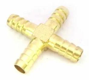 Metallic Golden Brass Cross Joint Nipple, Feature : Anti Sealant, Durable, Fine Finished