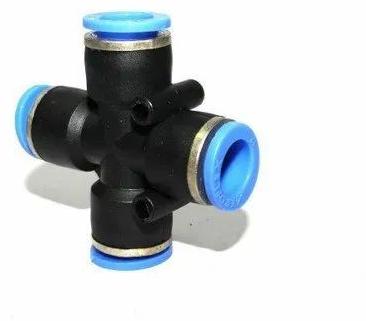 Power Coated PVC Pneumatic Union Cross, for Pipe Feetings, Feature : Accuracy Durable, Corrosion Resistance