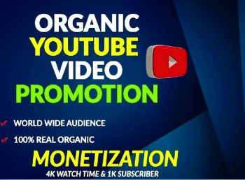 Organic Youtube Video Promotion