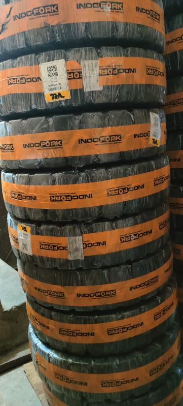 INDOFORK Solid rubber Forklift Tyres, Size : 6.50.10, 7/12, 8.15.15