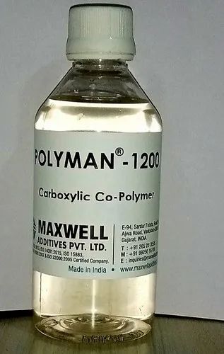 Yellow Polyman 1200 Carboxylic Co Liquid Polymer, for Detergent Powder, Grade : Industrial Grade