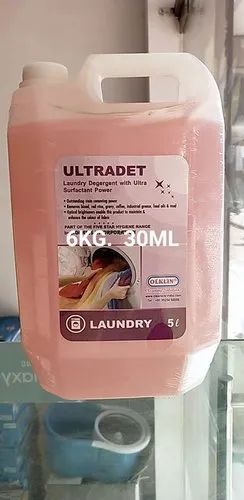 Pink Olklin Ultradet Liquid Detergent
