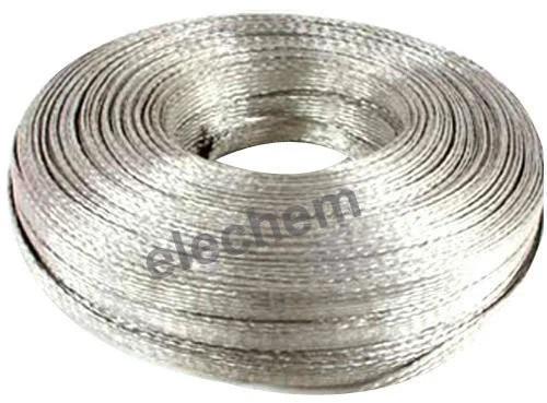 Tinned Copper Flexible Braid, for Electric Fitting, Packaging Type : Roll
