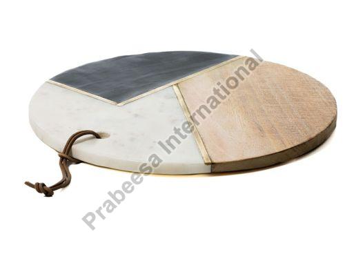 Round marble Chopping Board