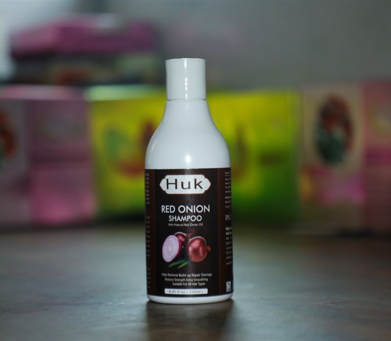 Paraben-Free onion shampoo, Packaging Type : Plastic Bottle