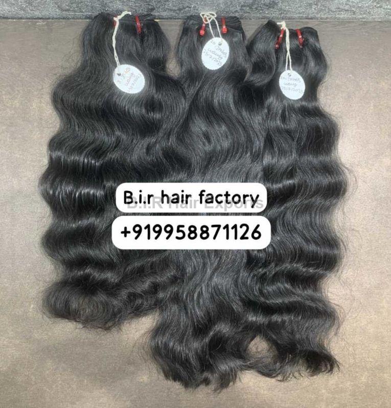 Black BODY WAVE HAIR, for Parlour, Personal, Length : 10-20Inch, 40 Inch