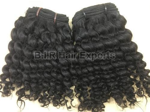 B.I.R Kinky Curly Raw Hair, for Parlour, Personal, Length : 40