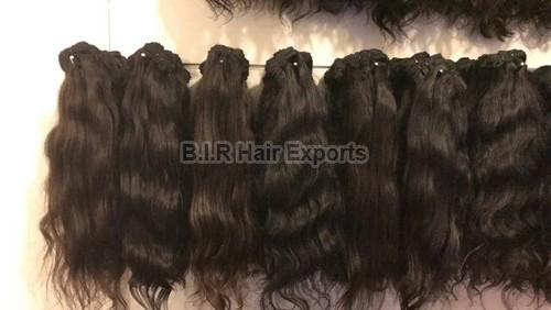 B.I.R Temple Body Wave Hair, for Parlour, Personal, Style : Wavy