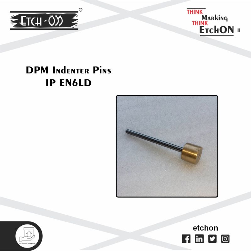 EtchON SS/BRASS DPM Indenter Pins EN6LD, Style : modern